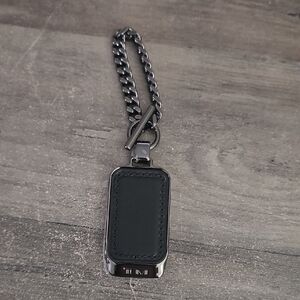 Tumi Black Dangler with Chain